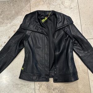 Sonia & kyo leather jacket